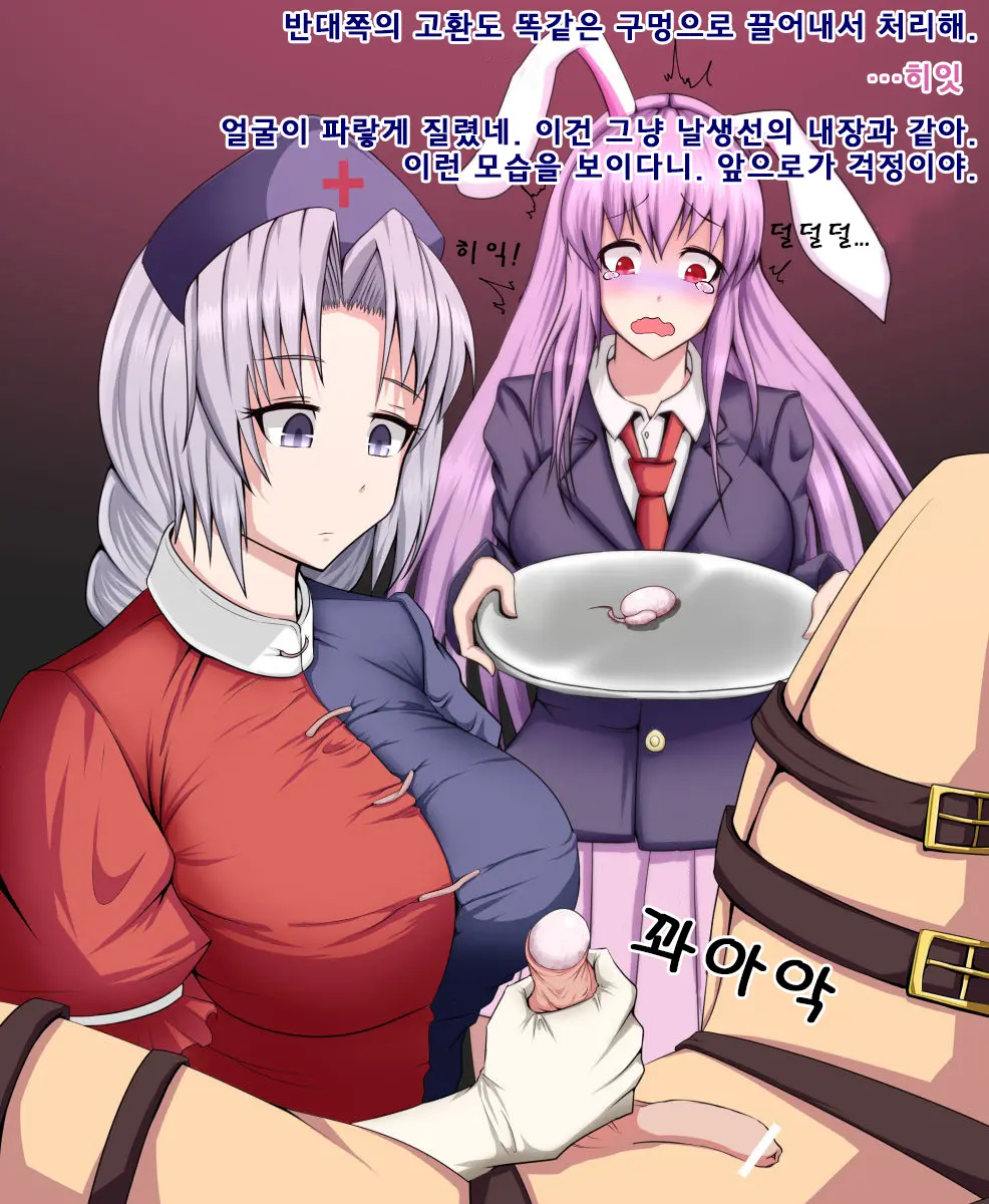 Eirin To Udonge No Kyousei Kougan Tekishutsu Shujutsu L 에이린과 우동게의 강제 고환 적출 수술